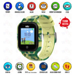 WikyWatch4S 2 yesil kamuflaj