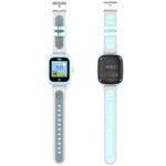 wiky watch 4s seffaf mavi kordon 3