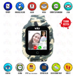 WikyWatch4S 2 askeri kamuflaj