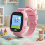Wiky Watch 5E E-SIM'li Akıllı Çocuk Saati Pembe 1 5e pembe 2