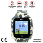 Wiky Watch 4S Askeri Kamuflaj Akıllı Çocuk Saati 1 WikyWatch4S 1 askeri kamuflaj ce