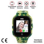 WikyWatch4S 1 yesil kamuflaj ce
