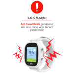 Wiky Watch 5E Beyaz Renk Akıllı Çocuk Saati 4 wiky 5e beyaz sos